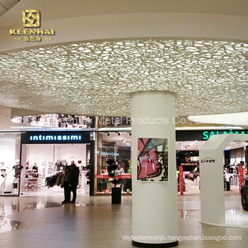 Fantastic Hollow out Design Plate Metal Ceiling (KH-MC-P23)